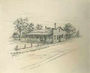 Stone Cheese Factory (Baum drawings)