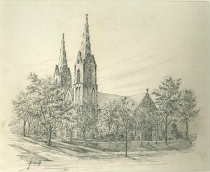 Holy Name Church, Sheboygan (Baum drawings)