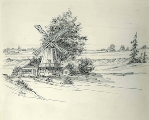 Dutch Windmill (Baum drawings)