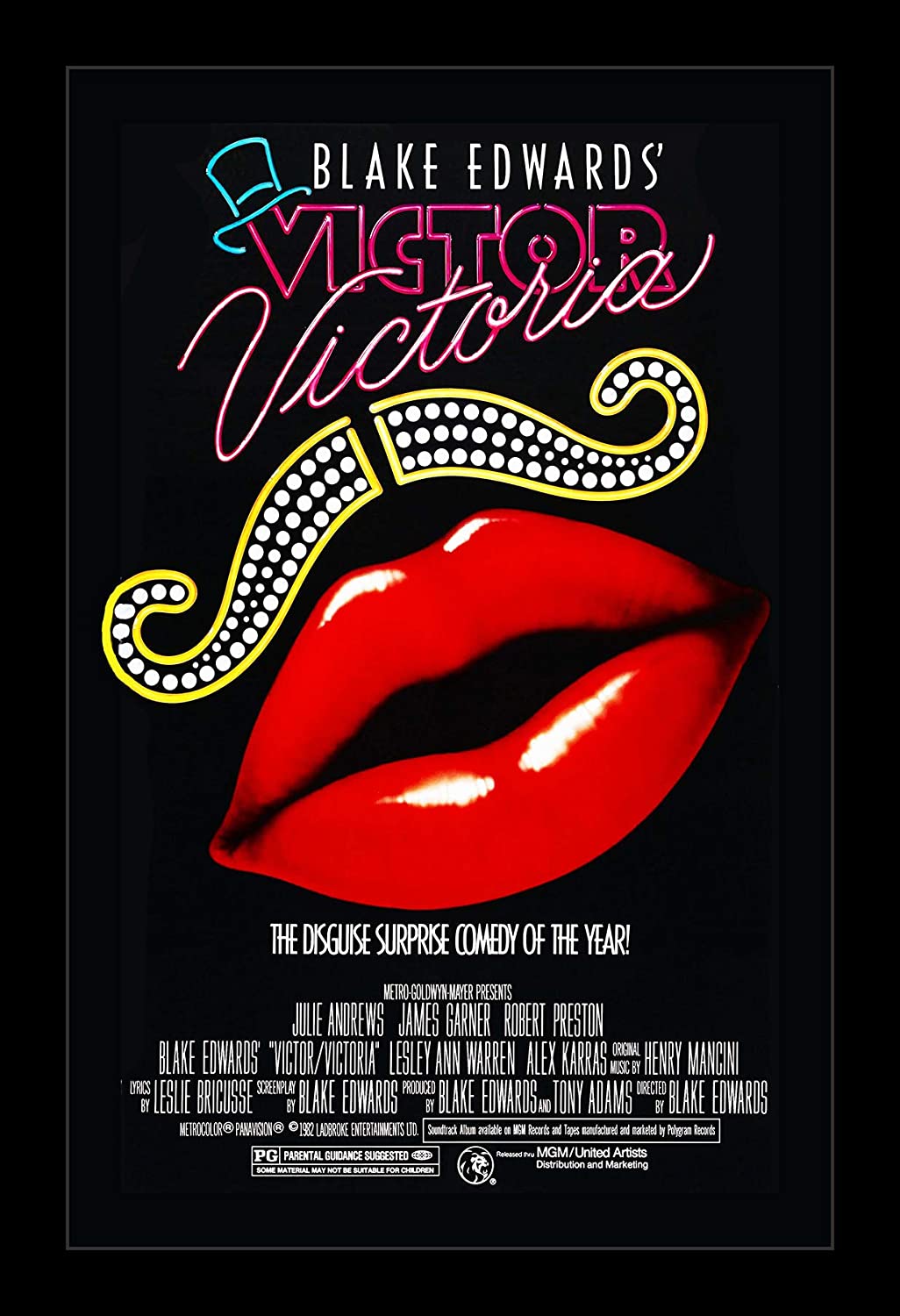 Movie poster of motion picture Victor Victoria