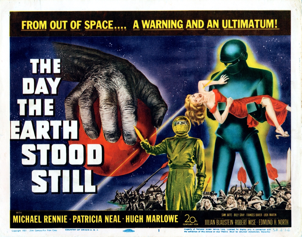 Day the Earth Stood Still 1953 Movie Poster