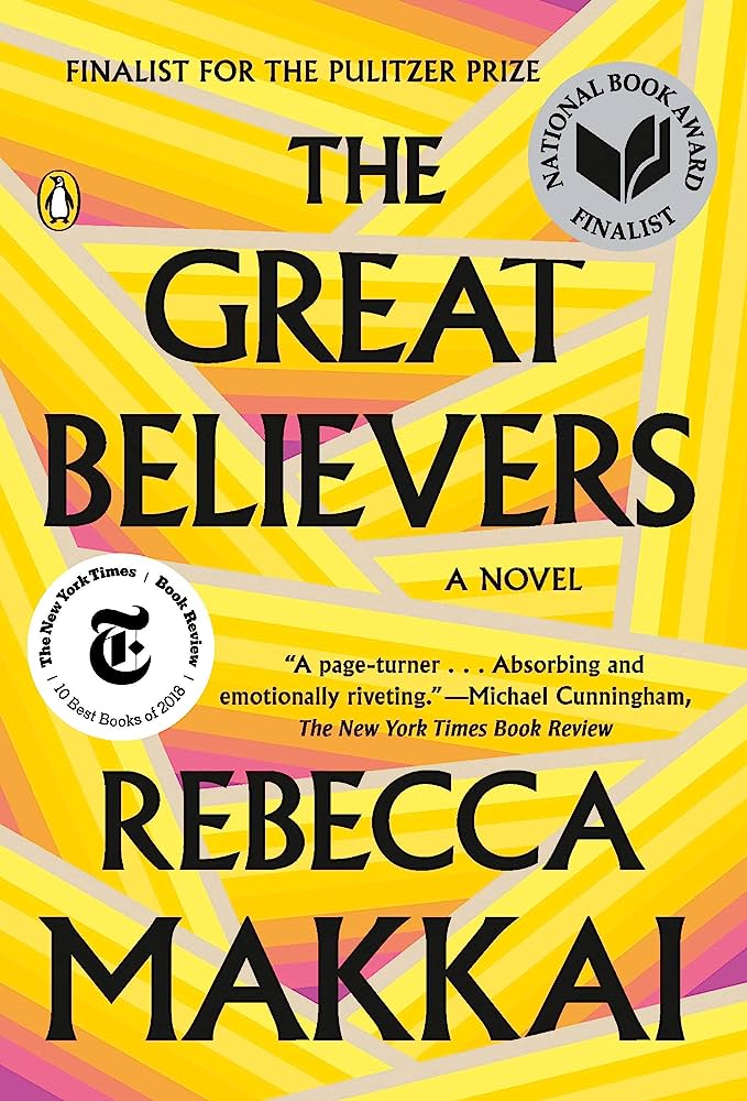 Great Believers by Rebecca Makkai book cover