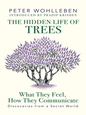 Book cover for The HIdden Life of Trees