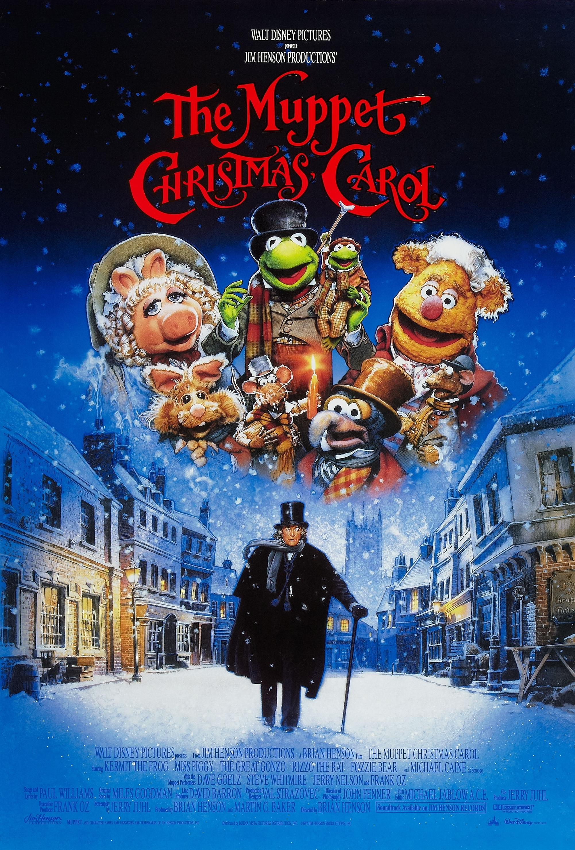 Muppet Christmas Carol movie poster