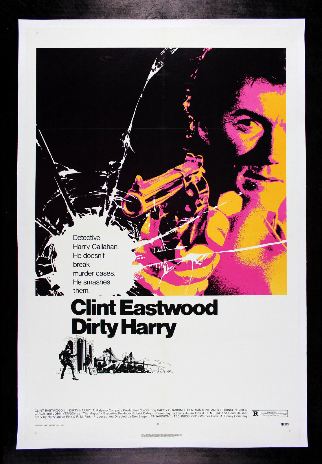 Dirty harry 1972 movie poster