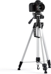 image of tripod and camera and phone mount