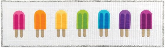 Popisicle Party Table Runner