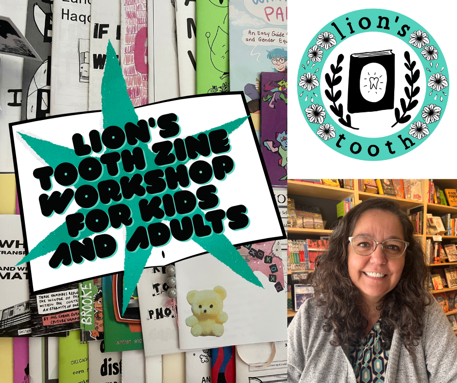 Lion's Tooth Zine Workshop Photo