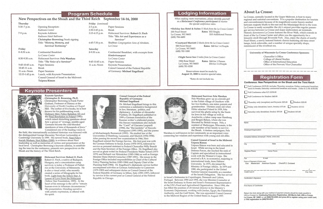 Program - Voice of a Survivor