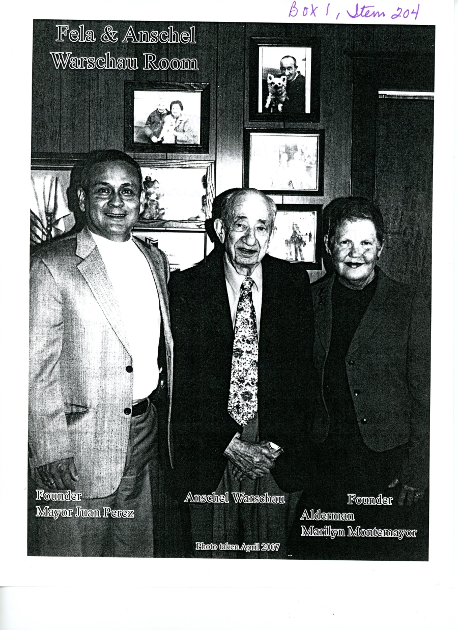 Juan Perez, Ansel Warschau and Marilyn Montemayor