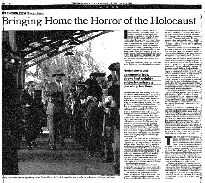 Article- Bringing Home the Horror of the Holocaust