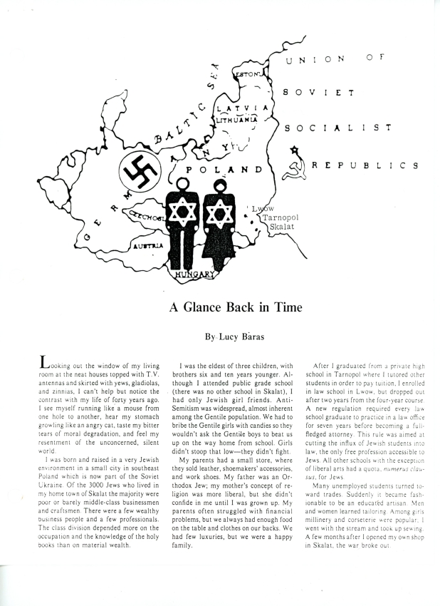 A Glance Back in Time