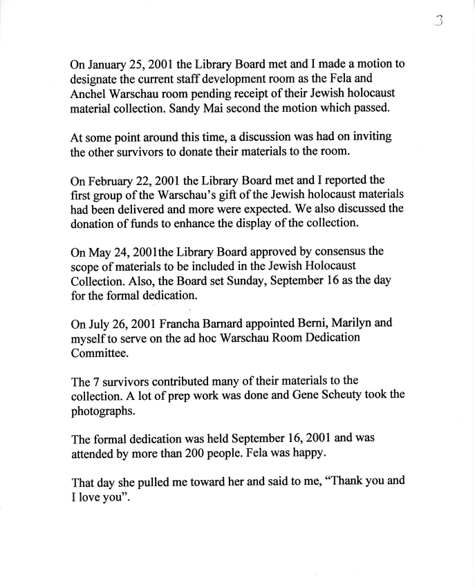 Juan Perez Remarks for the 10th Anniversary of the Dedication