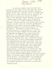 Roy Larson's- The Survivors Mandate