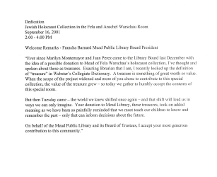 Welcome Remarks by Francha Barnard